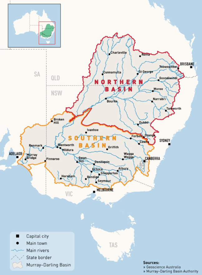 Source: Murray Darling Basin authority