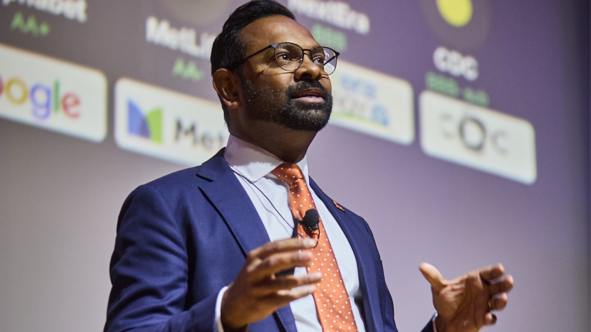 Jay Sivapalan from Janus Henderson, speaking at Livewire Live. 