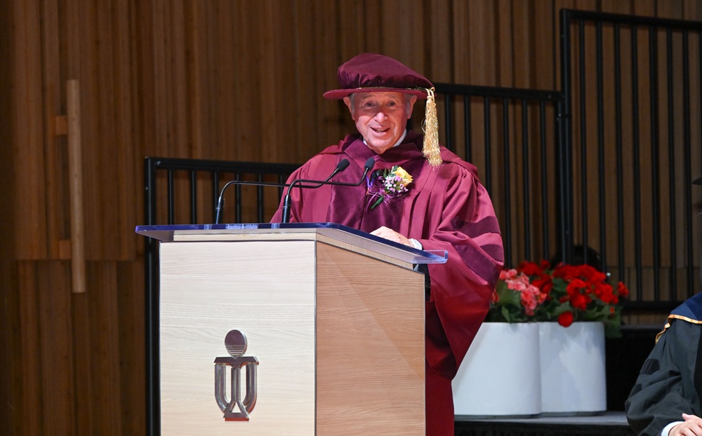 Stephen A. Schwarzman received an honorary Doctor of Business Administration degree from the Hong Kong University of Science and Technology.