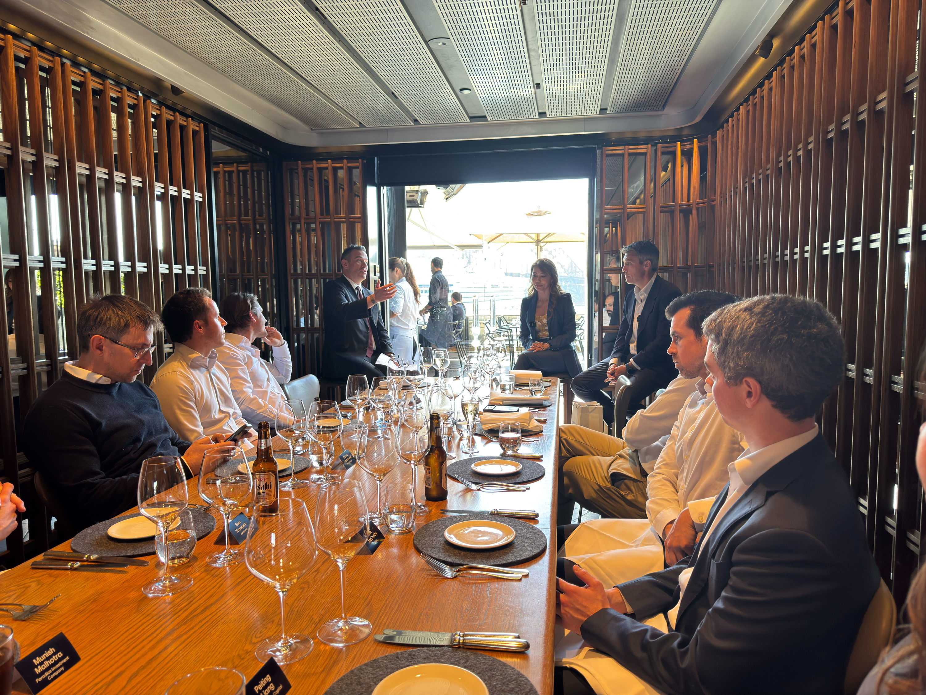 Hosting Jun Bei Liu and Oscar Oberg and the AlphaSense event