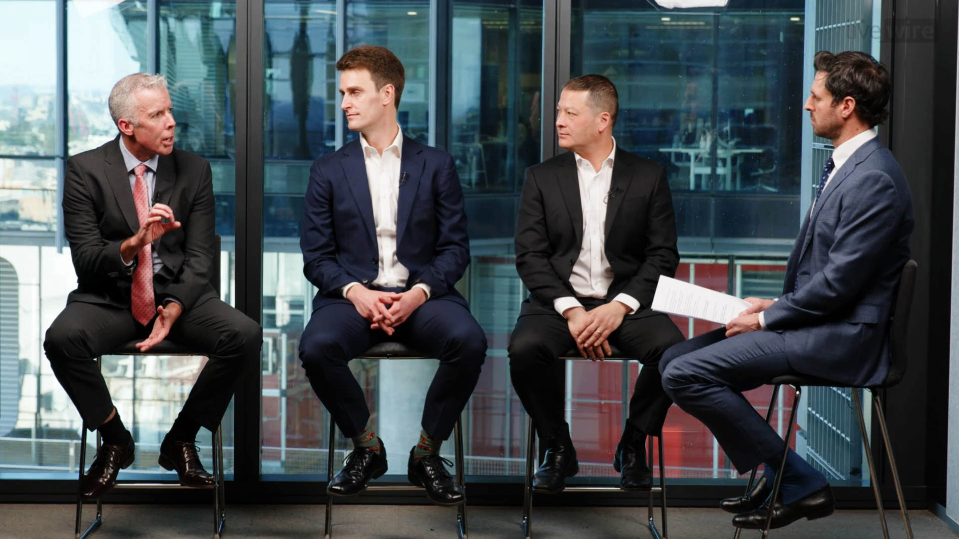 Rodney Sebire (Zenith Investment Partners), Stephen Martin (Challenger Investment Management) and Andrew Yap (Zenith Investment Partners) 