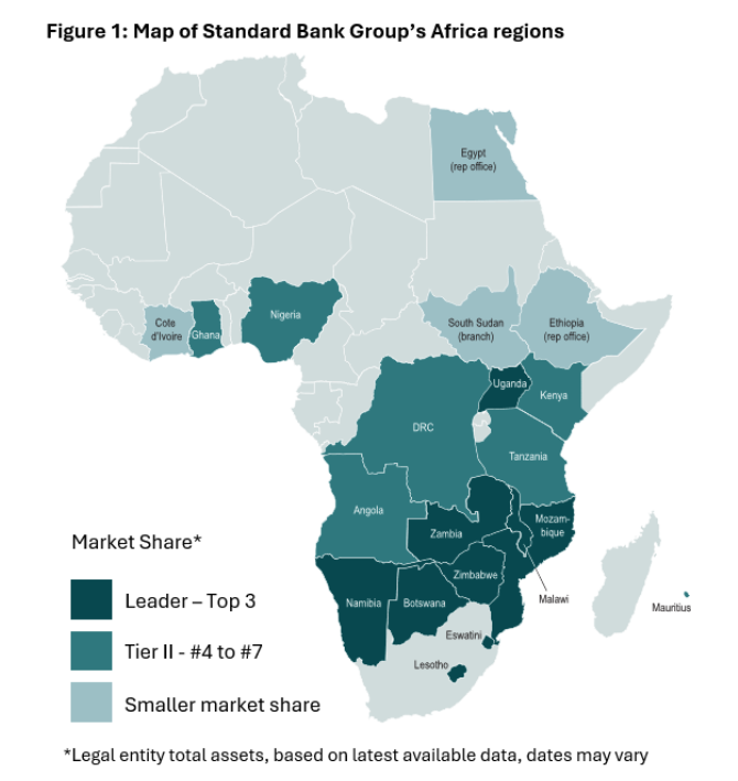 Source: Standard Bank Group FT25 Africa Regions Investor Pack