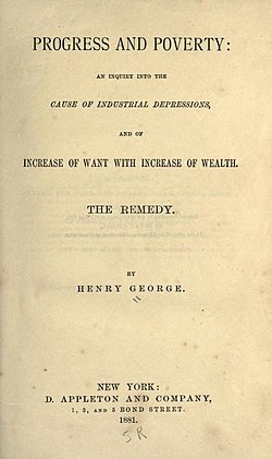 This book by Henry George is as relevant today as it was in 1891 for the exact same reason.
