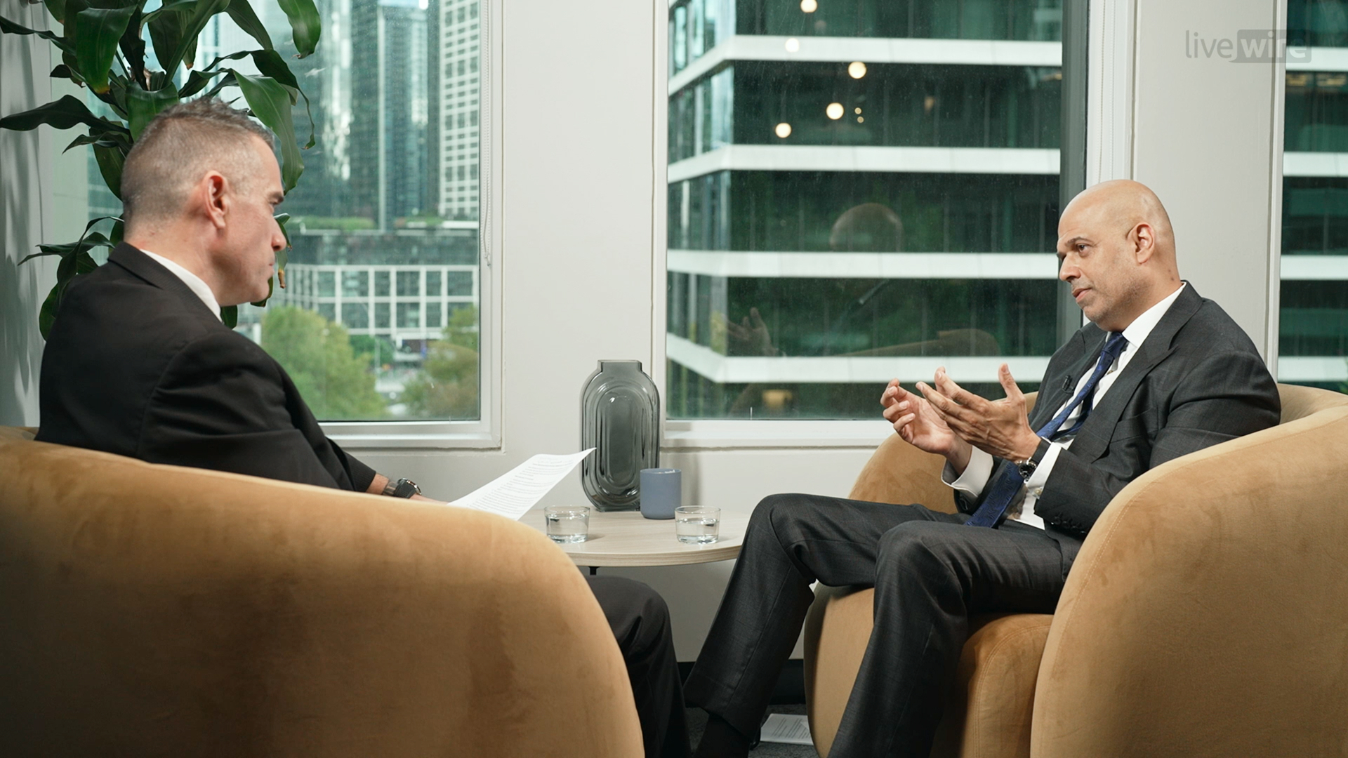 Livewire's Chris Conway interviewing Franklin Templeton's Subash Pillai
