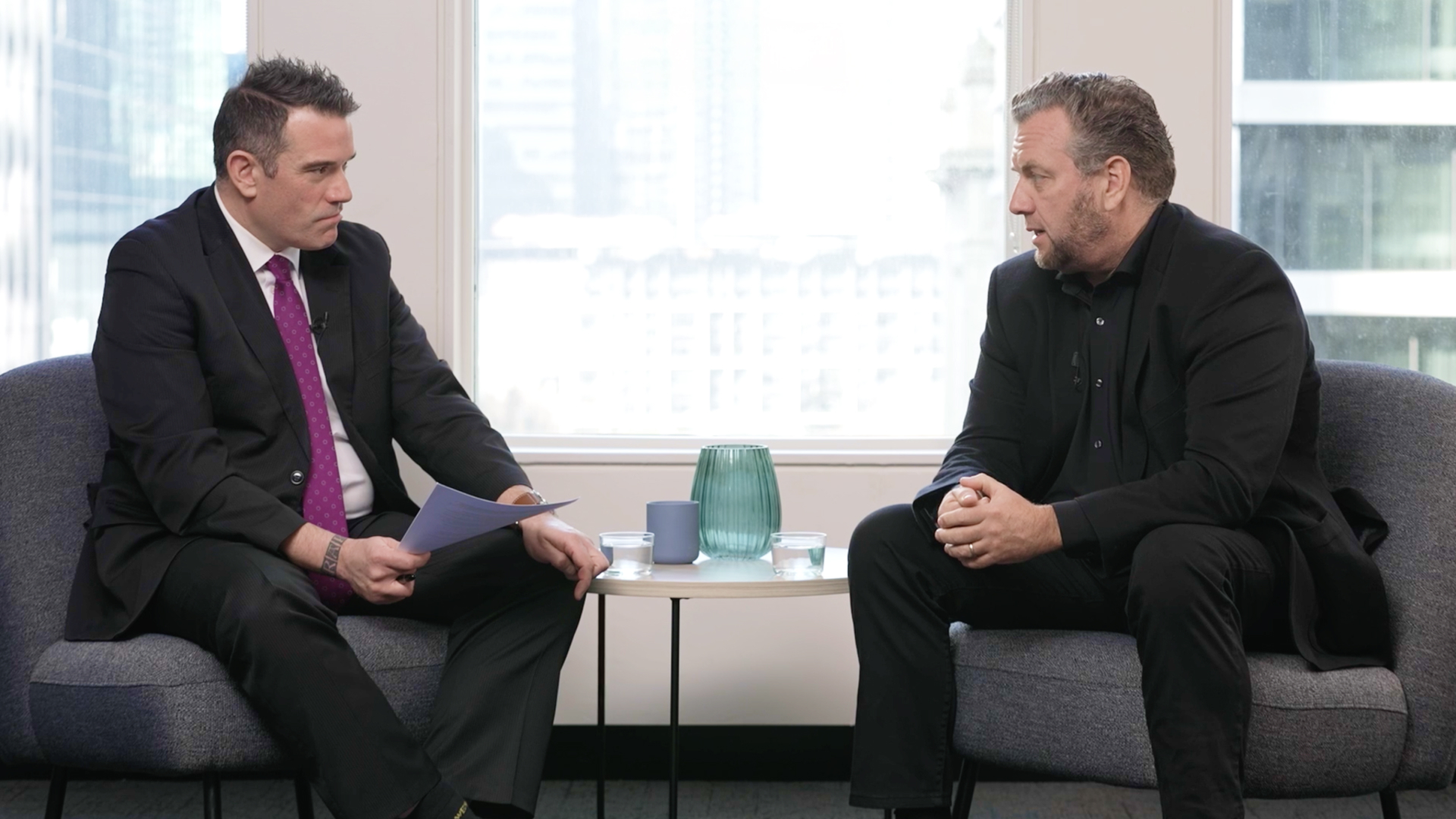Livewire's Chris Conway and Coolabah Capital's Christopher Joye