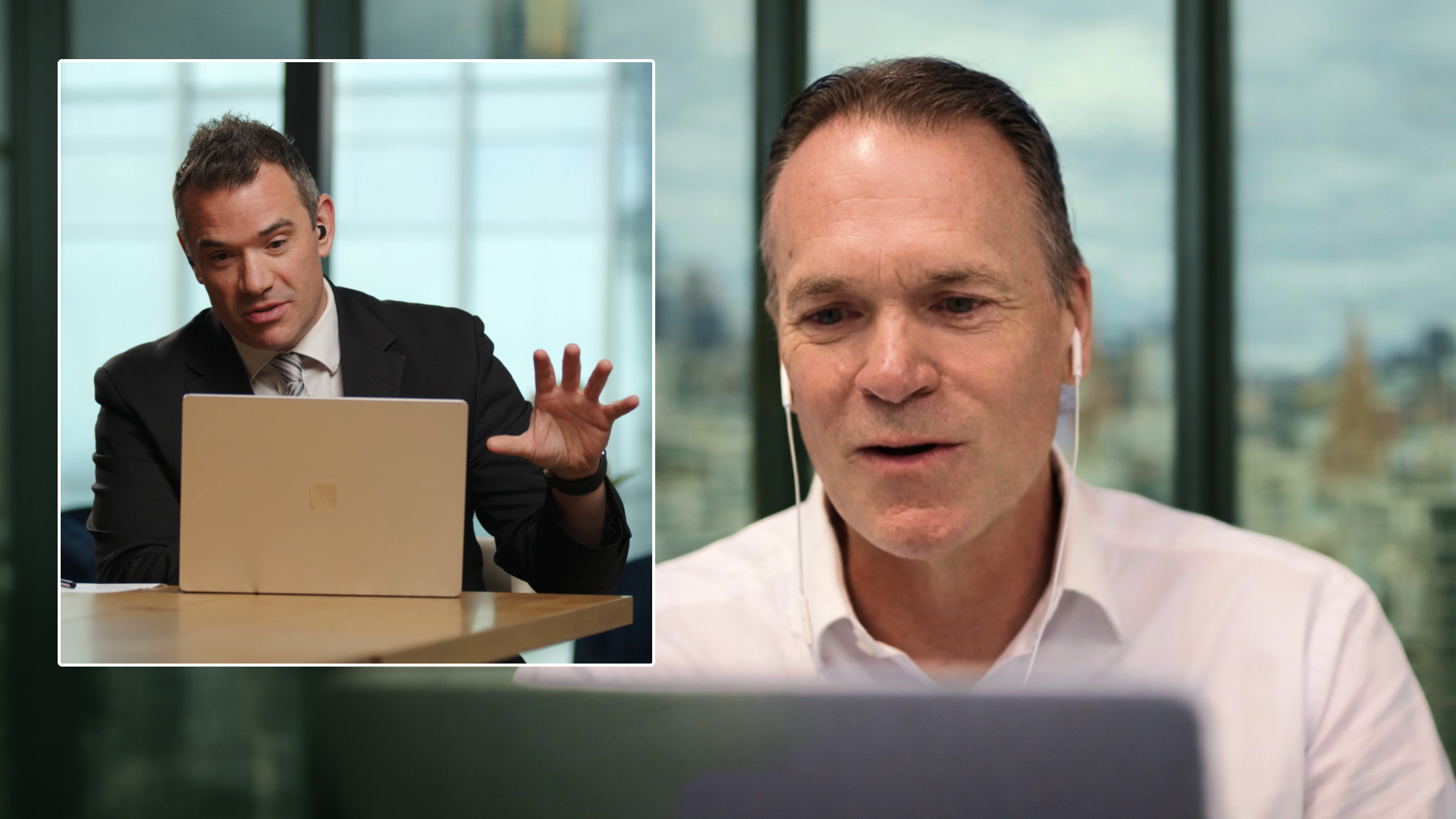 Livewire's Chris Conway interviewing Yarra Capital Management's Roy Keenan