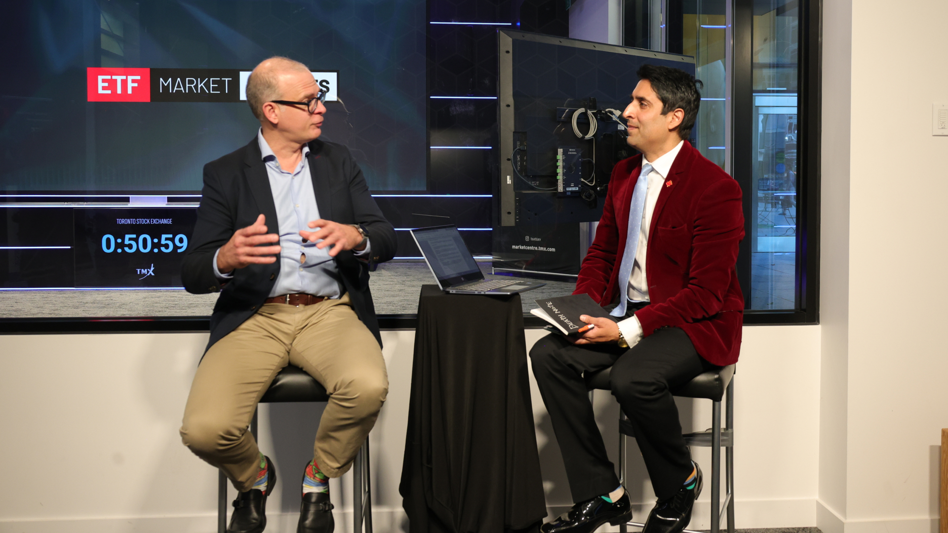 BMO Global Asset Management's Fred Demers speaks to Livewire's Vishal Teckchandani at the Toronto Stock Exchange
