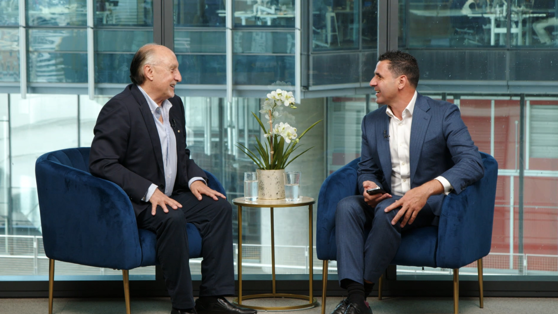 Fundamental's Anton Tagliaferro and Livewire's James Marlay 