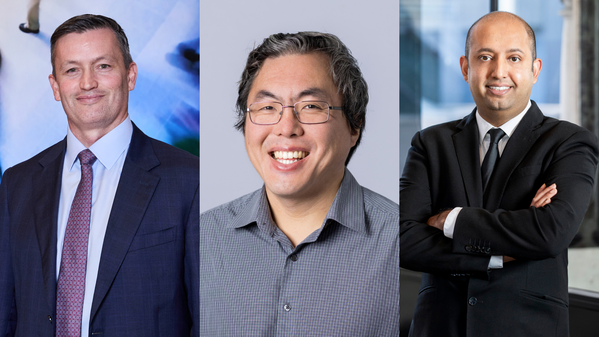 Matthew Haupt & Damien Boey (Wilson Asset Management), Emanuel Datt (Datt Capital)