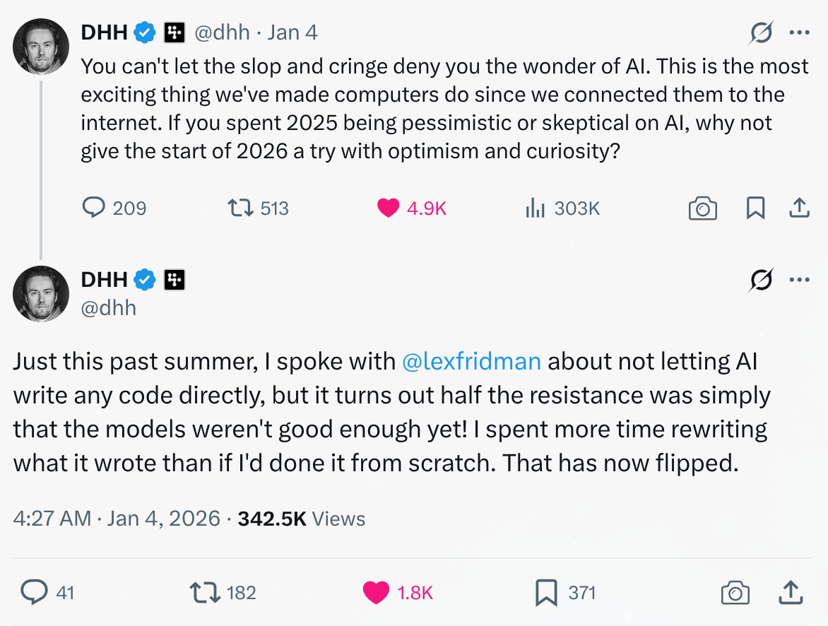 Even AI sceptics are updating their views.