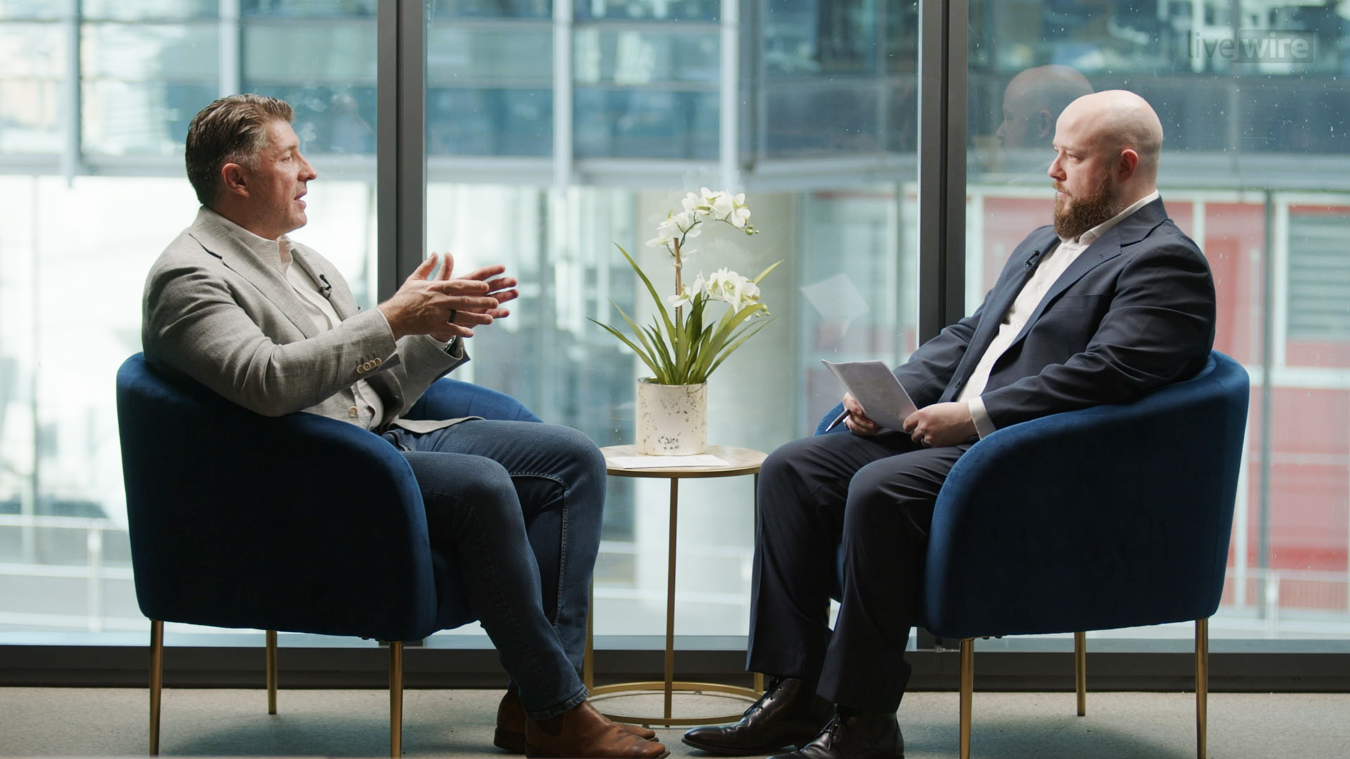 Class CEO Tim Steele speaks with Livewire's Keith Ford