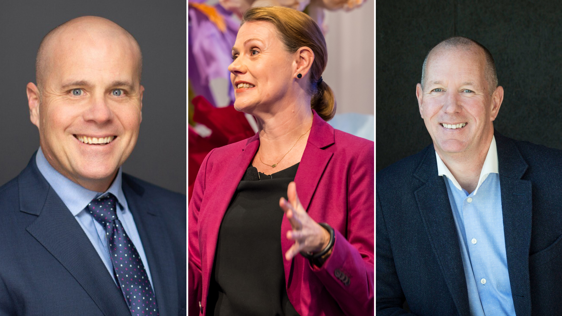 David Lane (Ord Minnett), Merriden Varrall (Vantage Geopol & KPMG), Russell Lees (Kauri Wealth)
