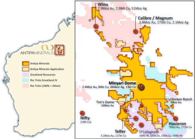 Source: Antipa Minerals