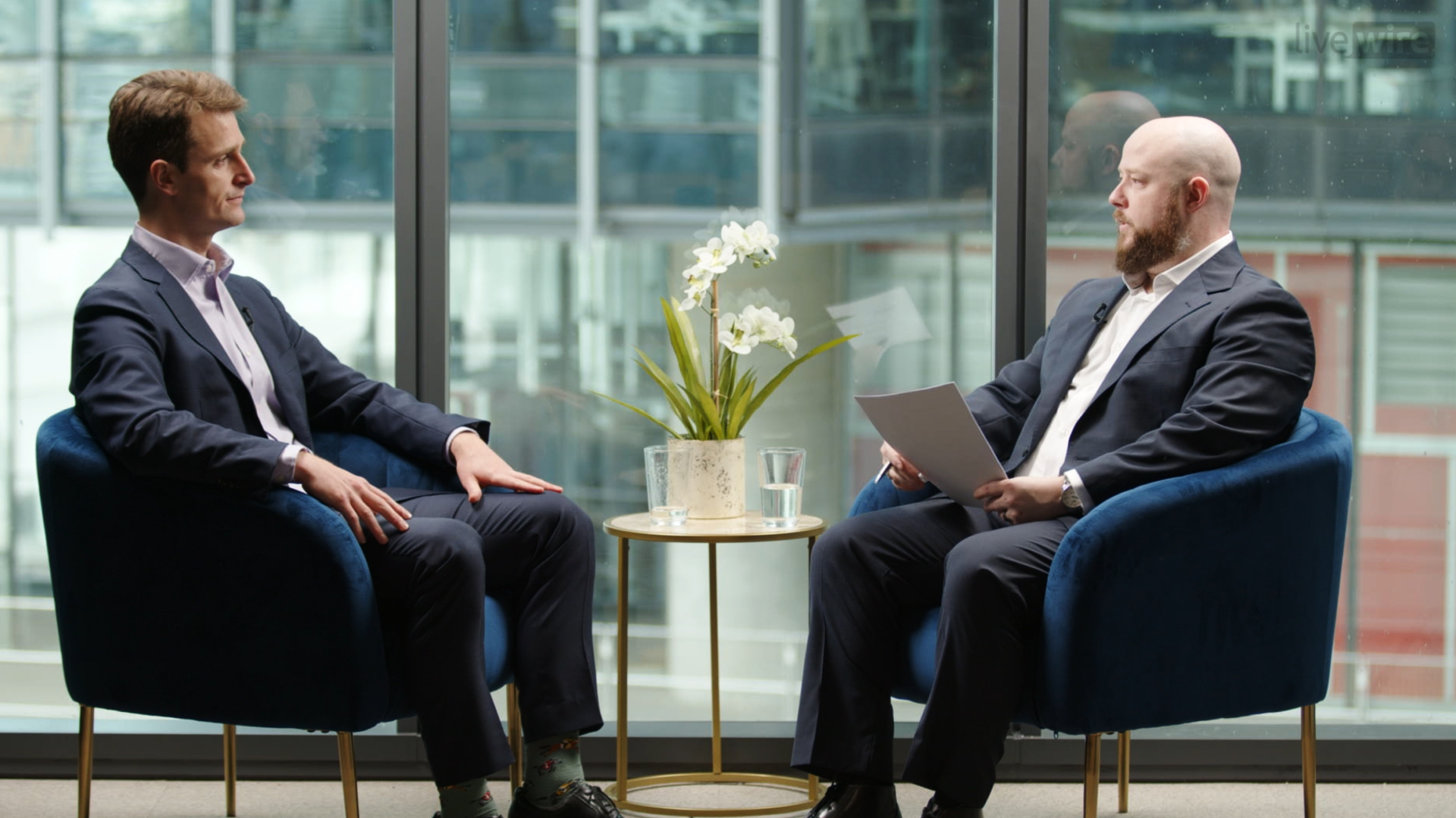Challenger IM's Stepen Martin talks to Livewire's Keith Ford