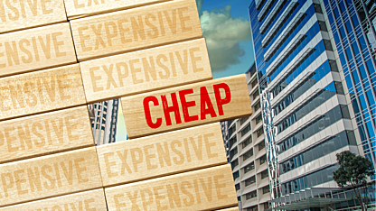 The cheapest stocks in the ASX Real Estate sector based on Price to NTA