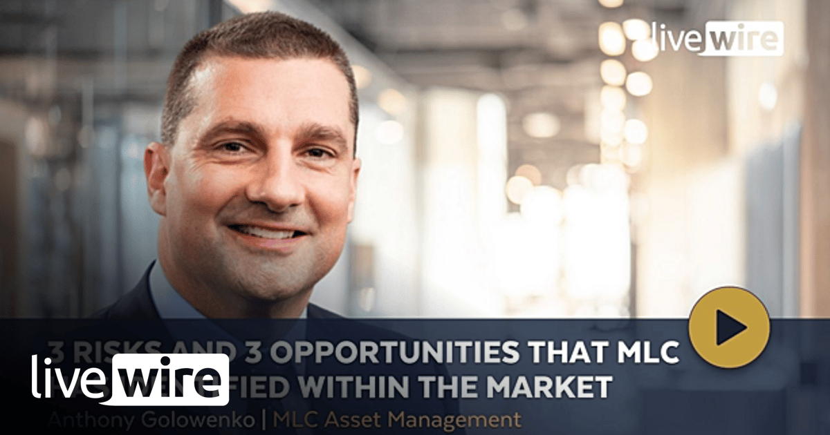 3 risks and 3 opportunities that MLC has identified within the market ...