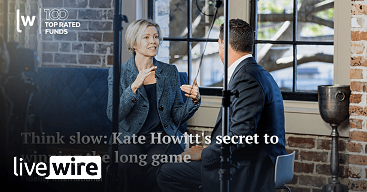 Think slow: Kate Howitt's secret to winning the long game - Livewire ...
